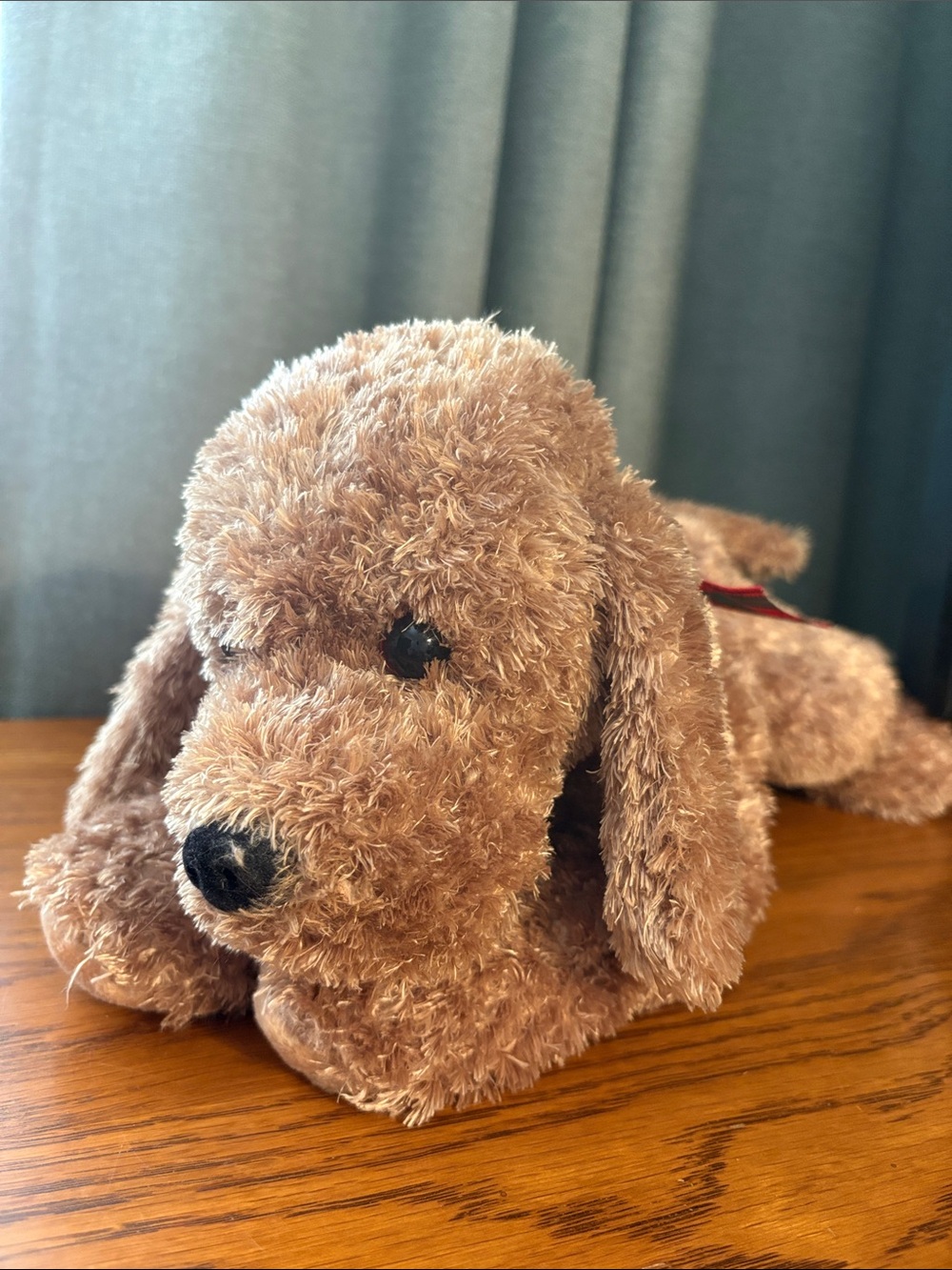 Soft Brown Plush Puppy Dog